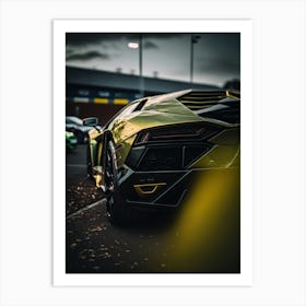 Lamborghini 8 Art Print