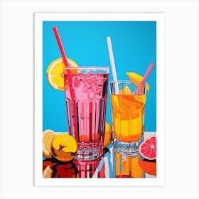 Pop Art American Diner 6 Art Print