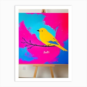 Yellow Bird ~ Reimagined 1 Art Print