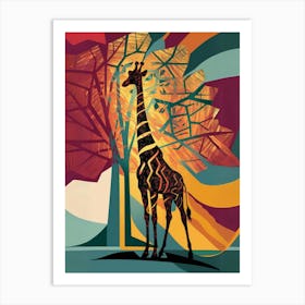 Giraffe Art Print