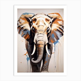 Elephant Painting Art Print