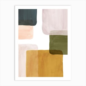 Abstract Watercolor Painting Art Print