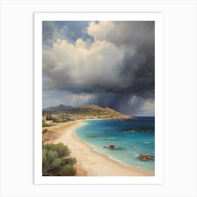 Stormy Seas.8 Art Print