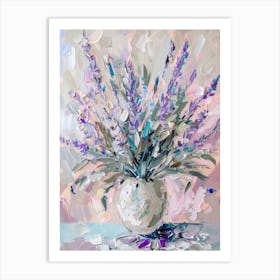 A World Of Flowers Lavender 1 Painting Art Print