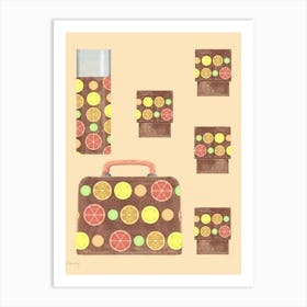 DDR Picnic set Art Print