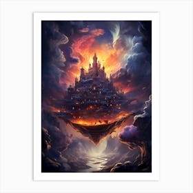 Castle In The Sky 2 Art Print