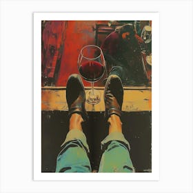 'The Wine Glass' Art Print