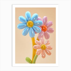 Dreamy Inflatable Flowers Daisy 1 Art Print