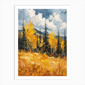 Aspen Grove 1 Art Print