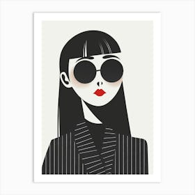 Asian Woman 41 Art Print