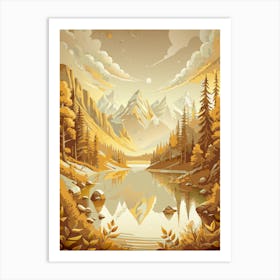 Autumn Landscape Art Print