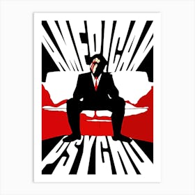 American Psycho movie Art Print