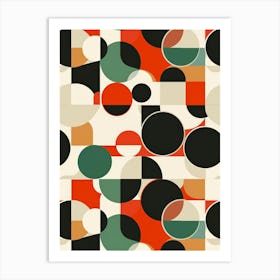 Abstract Circles 97 Art Print