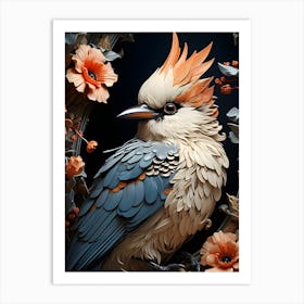Bird In A Frame Art Print