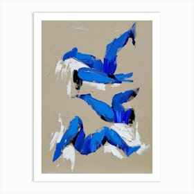 'Blues' Art Print