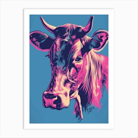 Cow Print 1 Art Print