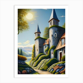 Fairytale Castle 1 Art Print