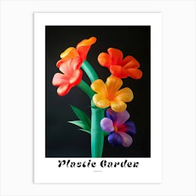 Bright Inflatable Flowers Poster Marigold 1 Art Print