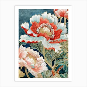 Chinese Flower Painting 42 Art Print