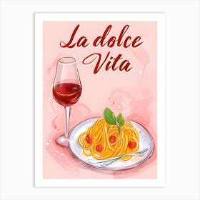 La Dolce Vita Art Print