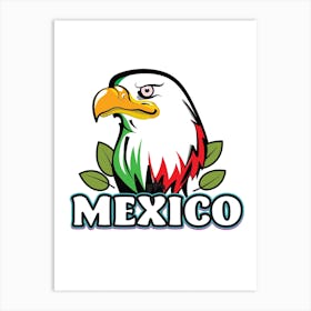 Mexico Eagle Logo Art Print