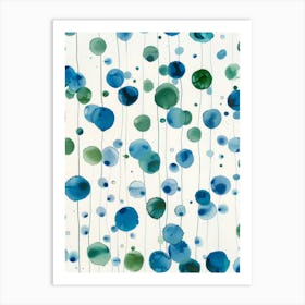 Water Droplets Art Print