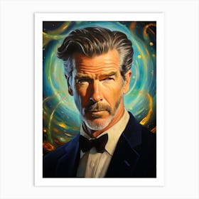 Pierce Brosnan (1) Art Print