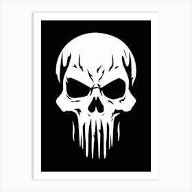 Punisher Skull Art Print