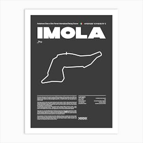F1 Race Track Imola Formula 1 Racing Track F1 Merch Formula One F1 Poster Formula 1 Poster F1 Art Print