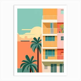 Puerto Rico 1 Travel Illustration Art Print