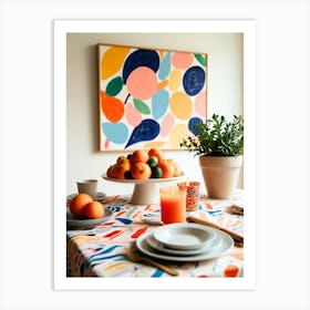 Table Setting Art Print