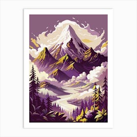 Mountain Landscape 6 Art Print