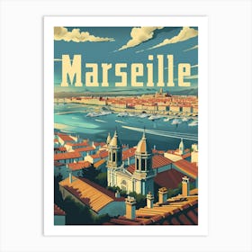 Marseille 3 Art Print