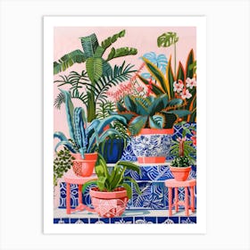 Tropical Garden 21 Art Print