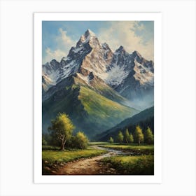 Mountain Road Art Print