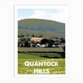 Quantock Hills, AONB, Area of Outstanding Natural Beauty, National Park, Nature, Countryside, Wall Print, Art Print