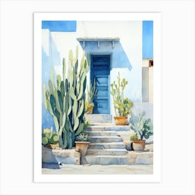 Blue Door 26 Art Print