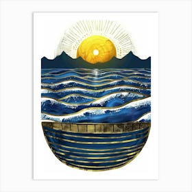 Noah'S Boat Art Print