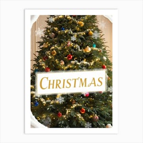 Christmas Tree 19 Art Print