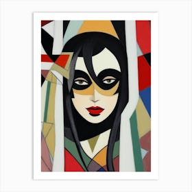 Abstract Woman 10 Art Print