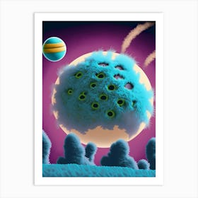 Alien Planet Art Print