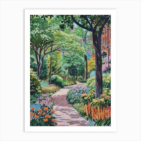 Postman S Park London Parks Garden 7 Painting Art Print