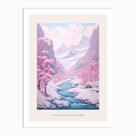 Dreamy Winter National Park Poster  Jostedalsbreen National Park Norway 2 Art Print