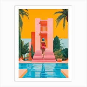 'The Pool' Art Print