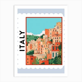 Italy 2 Travel Stamp Poster Art Print