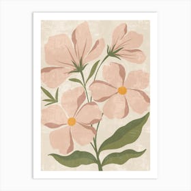 Pink Flowers 2 Art Print