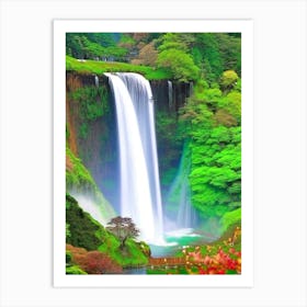 Shiraito Falls, Japan Majestic, Beautiful & Classic Art Print