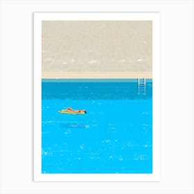 Swimming Pool - Swimming Pool Stock Videos & Royalty-Free Footage Art Print