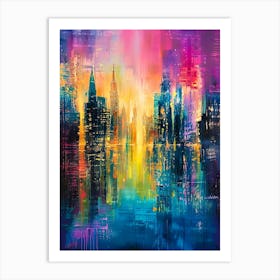 New York City Skyline Art Print