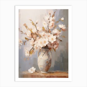 Lilac Flower Still Life Painting 4 Dreamy Art Print